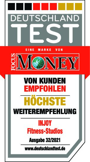 Deutschland Test_Von Kunden empfohlen_HOECHSTE WEITEREMPFEHLUNG_2021_INJOY