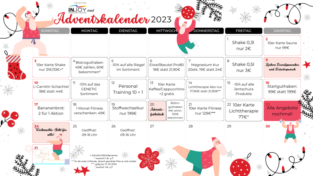 adventskalender2023 Layout Website