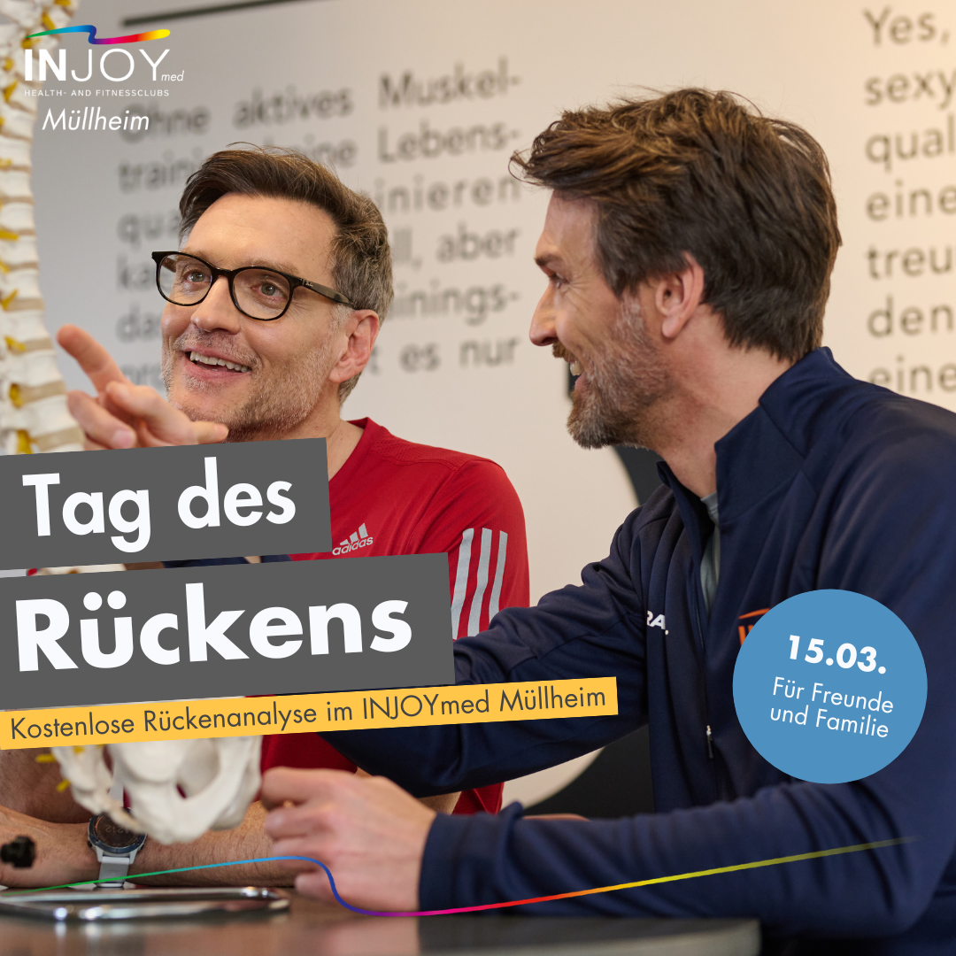 Tag des Rückens am 15.03.2026 – Kostenlose professionelle Rückenanalyse im INJOYmed Müllheim
