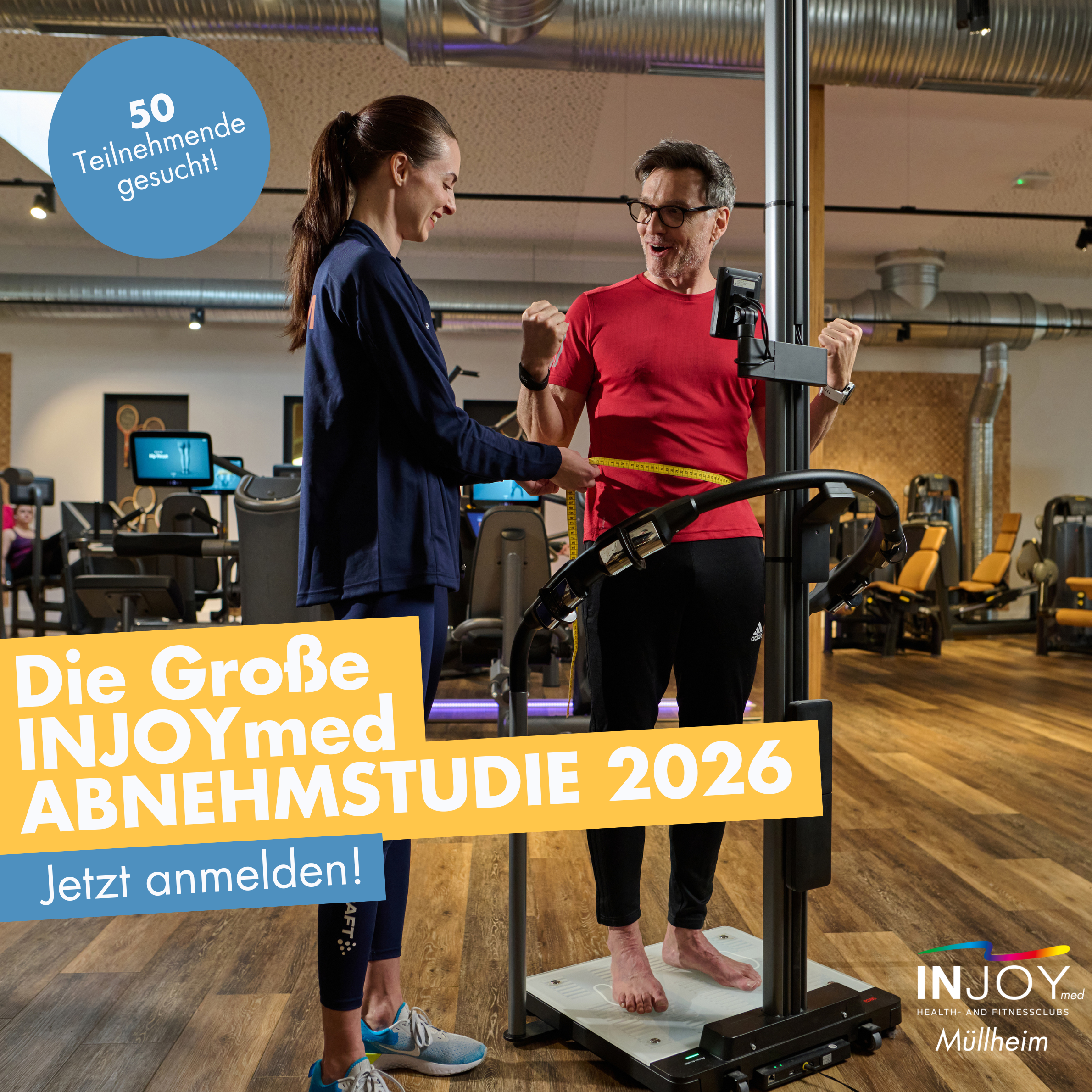 Die große INJOYmed Abnehmstudie 2026 startet!