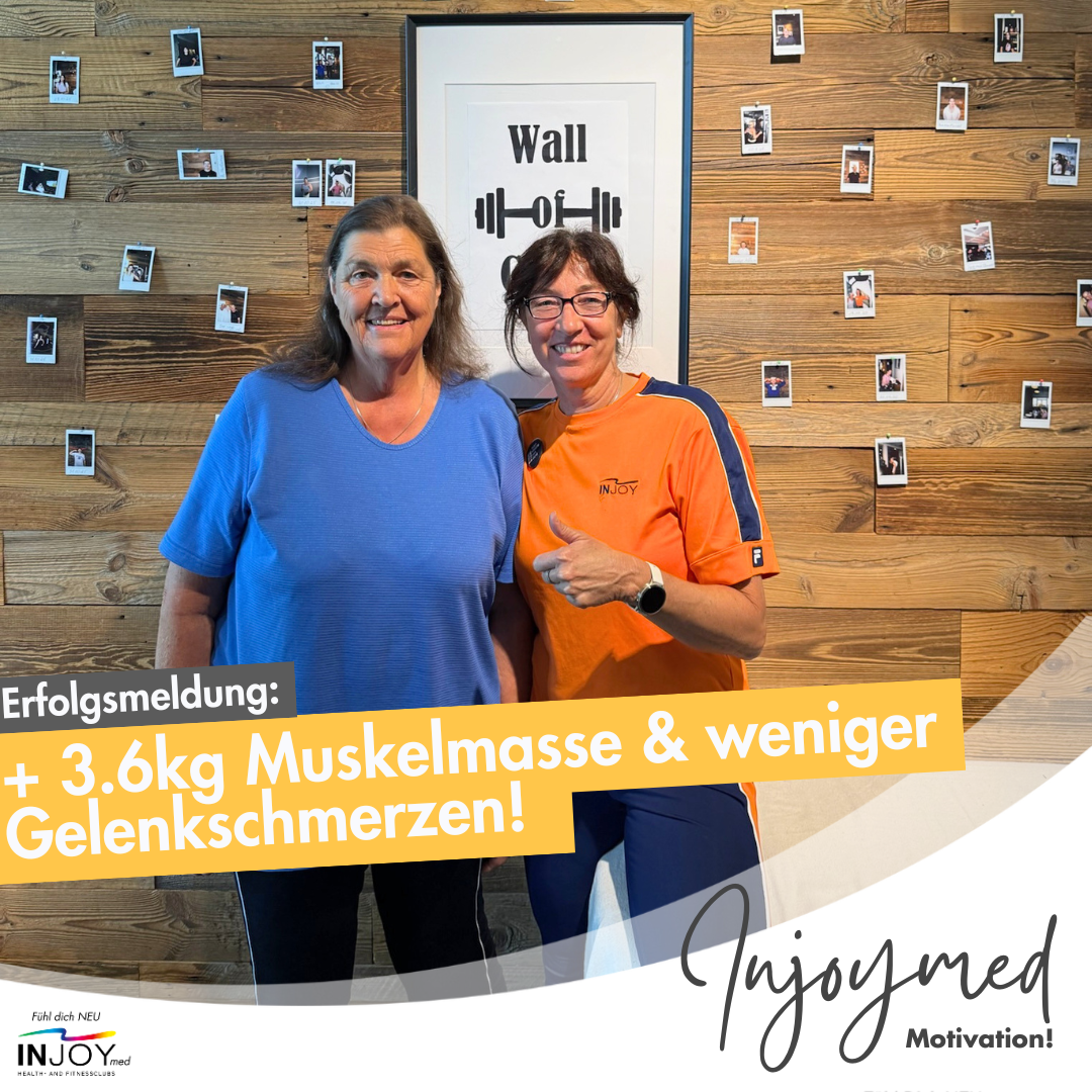Erfolgsmeldung aus dem INJOYmed!